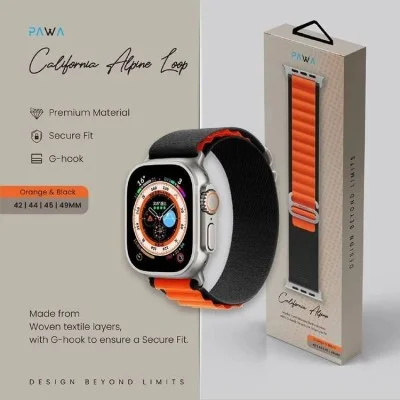 Pawa California Alpine Loop Watch Strap Ultra/Series 8 49/45/44/42Mm